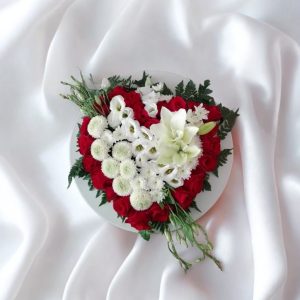 Ramo con forma de corazón